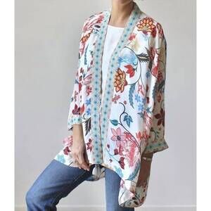 NEW JOHNNY WAS dolce kimono in prazer print
